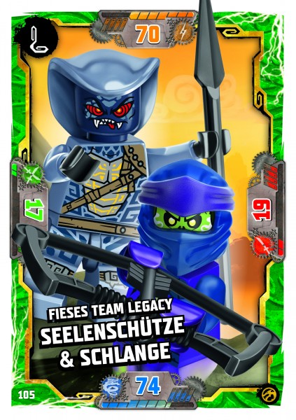 Nummer 105 | Fieses Team Legacy Seelenschütze & Schlange