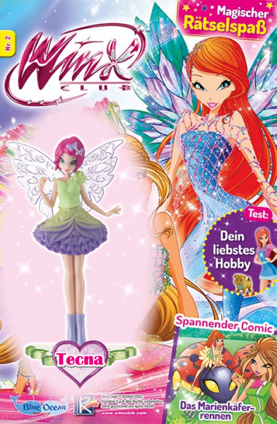 Winx Magazin + Figur: Magic Girl Tecna!