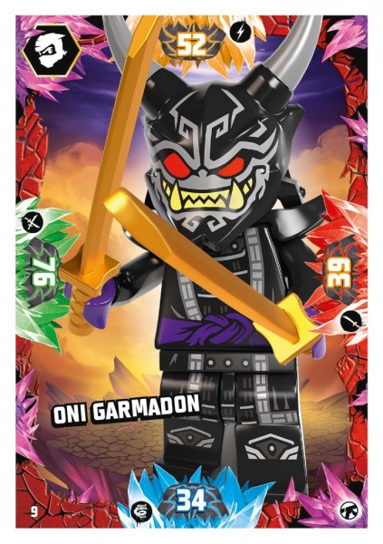 Nummer 009 I Oni Garmadon I LEGO Ninjago TCG 8 Next Level