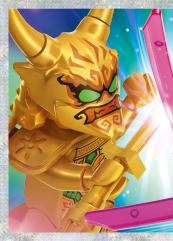 Sticker Nummer 184 I LEGO Ninjago Crystalized Stickerserie