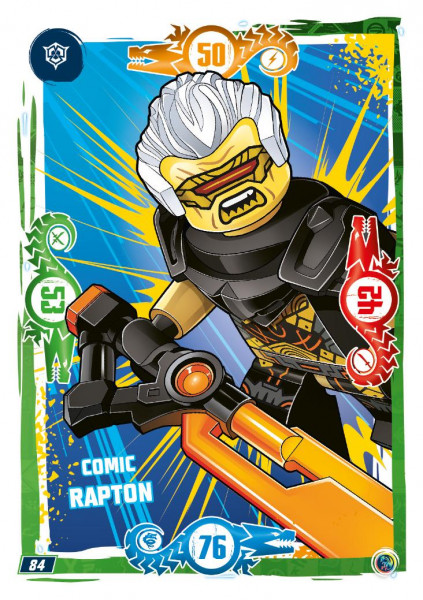 Nummer 084 I Comic Rapton I LEGO Ninjago TCG 9