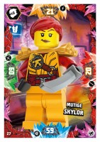 Nummer 027 I Mutige Skylor I LEGO Ninjago TCG 8 Next Level Nummer 027 I Mutige Skylor I LEGO Ninjago TCG 8 Next Level