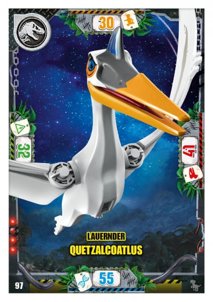 Nummer 097 I Lauernder Quetzalcoatlus I LEGO Jurassic World TCG 3