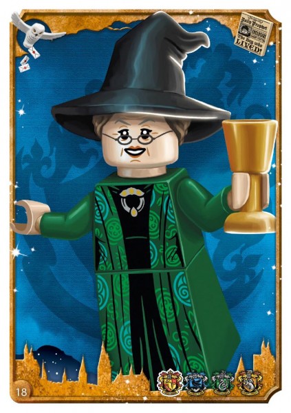 Sammelkarte Nummer 018 I Harry Potter Trading Card