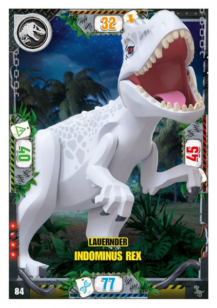 Nummer 084 I Lauernder Indominus Rex I LEGO Jurassic World TCG 3