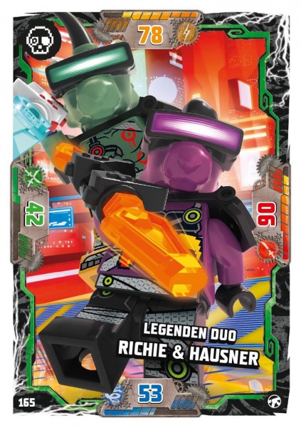 Nummer 165 I Legenden Duo Richie & Hausner I LEGO Ninjago TCG 8 Next Level