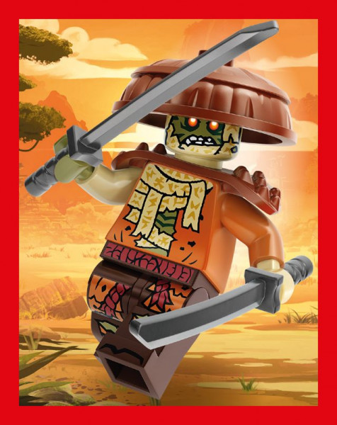 Sticker Nummer 135 I LEGO Ninjago Dragons Rising Stickerserie