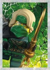 Sticker Nummer 008 I LEGO Ninjago Crystalized Stickerserie