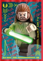 Nummer 025 I Qui-Gon Jinn Twin-Karte I "Die Macht"-Edition Nummer 025 I Qui-Gon Jinn Twin-Karte I "Die Macht"-Edition