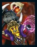 Sticker Nummer 211 I LEGO Ninjago Crystalized Stickerserie