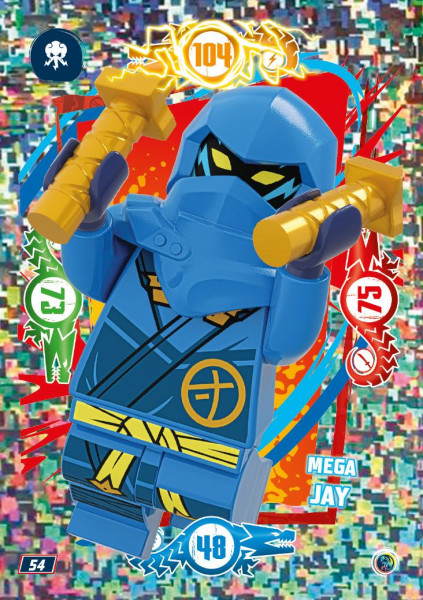 Nummer 054 I Mega Jay I LEGO Ninjago TCG 9