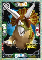 Nummer 009 I Nachtwandler Triceratops I LEGO Jurassic World TCG 3 Nummer 009 I Nachtwandler Triceratops I LEGO Jurassic World TCG 3