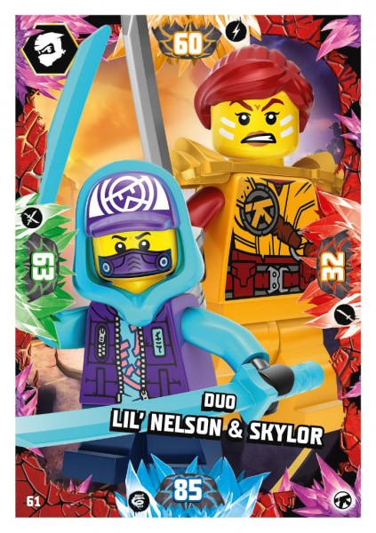 Nummer 061 I Duo Lil? Nelson & Skylor I LEGO Ninjago TCG 8 Next Level