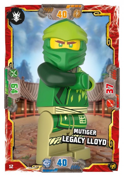 Nummer 012 I Mutiger Legacy Lloyd I LEGO Ninjago TCG 8 Next Level