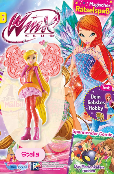 Winx Magazin + Figur: Cosmix Stella!