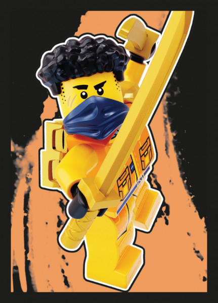 Sticker Nummer 203 I LEGO Ninjago Dragons Rising Stickerserie