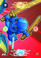 Nummer 023 I Ultra Drachenteam Jay I LEGO Ninjago TCG 9 Next Level Nummer 023 I Ultra Drachenteam Jay I LEGO Ninjago TCG 9 Next Level