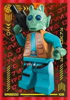 Nummer 102 I Greedo Twin-Karte I "Die Macht"-Edition Nummer 102 I Greedo Twin-Karte I "Die Macht"-Edition