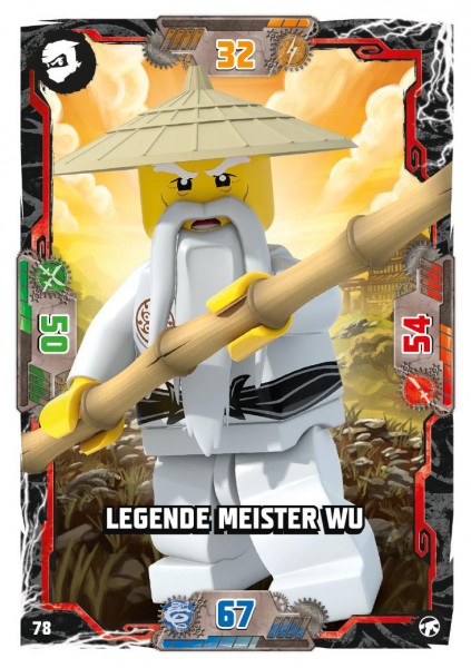 Nummer 078 I Legende Meister Wu I LEGO Ninjago TCG 8 Next Level