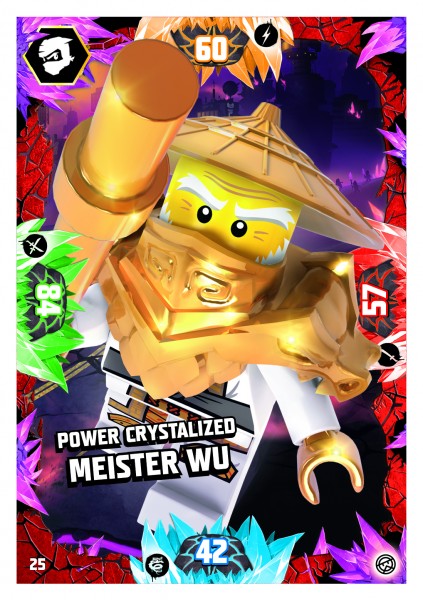 Nummer 025 I Power Crystalized Meister Wu