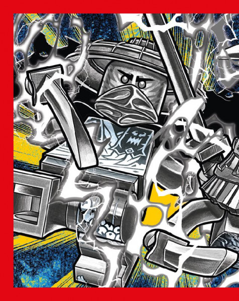 Sticker Nummer 132 I LEGO Ninjago Dragons Rising Stickerserie