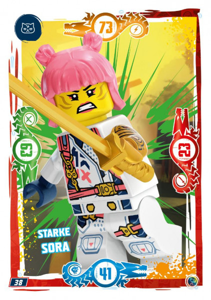 Nummer 038 I Starke Sora I LEGO Ninjago TCG 9