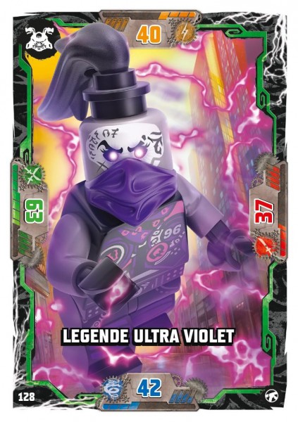 Nummer 128 I Legende Ultra Violet I LEGO Ninjago TCG 8 Next Level