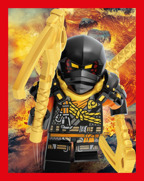 Sticker Nummer 037 I LEGO Ninjago Dragons Rising Stickerserie