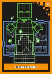 Nummer 010 I Neon Burning Zombie
