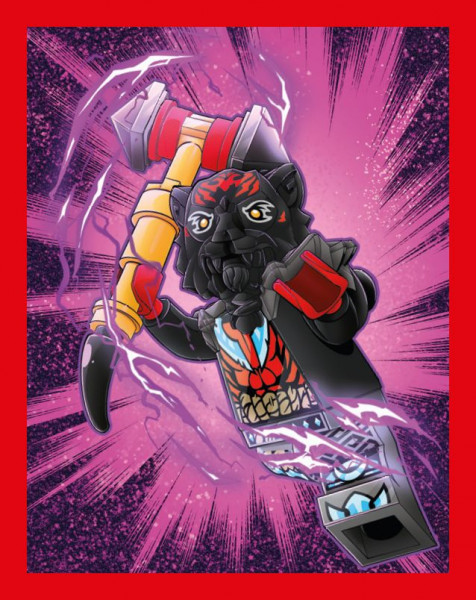 Sticker Nummer 114 I LEGO Ninjago Dragons Rising Stickerserie