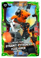 Nummer 090 | Wildes Team Dynamit-Python & Flug-Viper Nummer 090 | Wildes Team Dynamit-Python & Flug-Viper