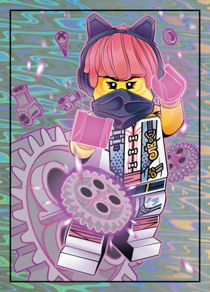Sticker Nummer 087 I LEGO Ninjago Dragons Rising Stickerserie