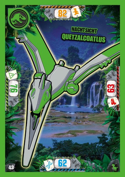 Nummer 043 I Nachtsicht Quetzalcoatlus I LEGO Jurassic World TCG 3