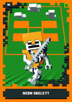 Nummer 090 I Neon Skelett I LEGO Minecraft TCC 1 Nummer 090 I Neon Skelett I LEGO Minecraft TCC 1