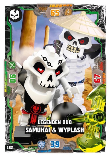 Nummer 162 I Legenden Duo Samukai & Wyplash I LEGO Ninjago TCG 8 Next Level