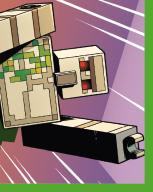 Nummer 002 I LEGO® Minecraft Sticker