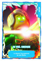 Nummer 168 I Zu viel Energie I LEGO Ninjago TCG 10 Nummer 168 I Zu viel Energie I LEGO Ninjago TCG 10