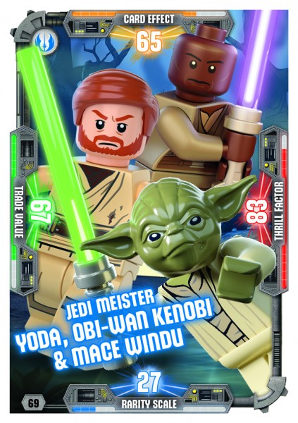 Nummer 069 | Jedi Meister Yoda, Obi-Wan Kenobi &amp; Mace Windu