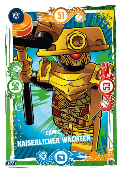 Nummer 107 I Comic Kaiserlicher Wächter I LEGO Ninjago TCG 9