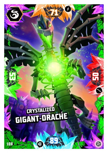 Nummer 108 I Crystalized Gigant-Drache