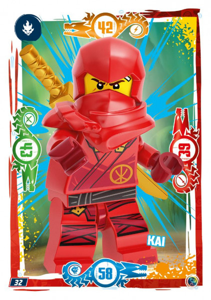 Nummer 032 I Kai I LEGO Ninjago TCG 9