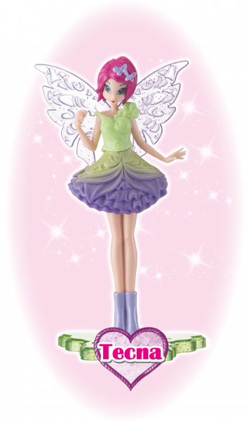 Winx Club Sammelfigur Magic Girl Tecna!