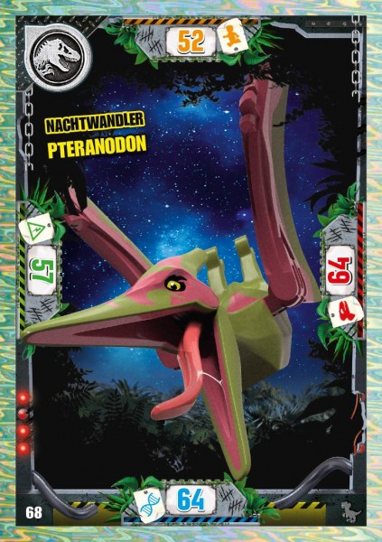 Nummer 068 I Nachtwandler Pteranodon I LEGO Jurassic World TCG 3