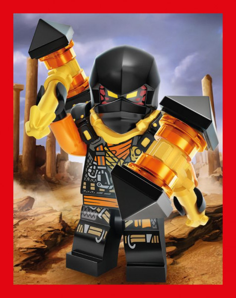 Sticker Nummer 033 I LEGO Ninjago Dragons Rising Stickerserie