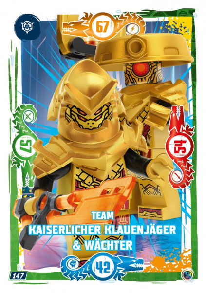 Nummer 147 I Team Kaiserlicher Klauenjäger & Wächter I LEGO Ninjago TCG 9
