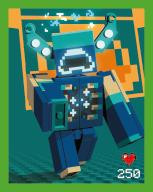 Nummer 00158 I LEGO® Minecraft Sticker