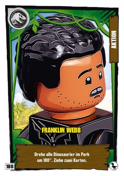 Nummer 180 I Franklin Webb I LEGO Jurassic World TCG 3