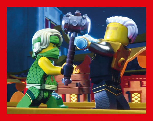 Sticker Nummer 184 I LEGO Ninjago Dragons Rising Stickerserie