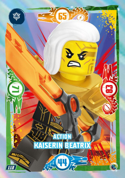 Nummer 118 I Action Kaiserin Beatrix I LEGO Ninjago TCG 9