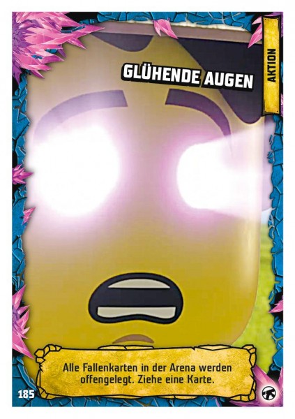 Nummer 185 I Glhende Augen I LEGO Ninjago TCG 8 Next Level